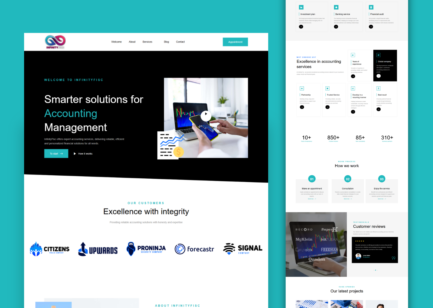 Online Presence for a Trusted Financial Brand